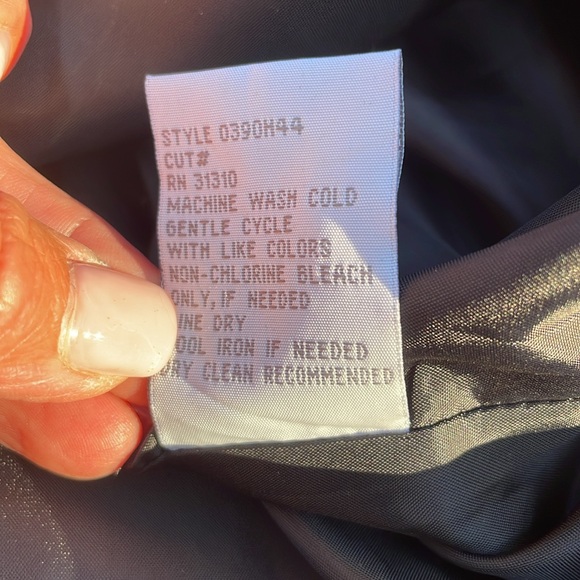 Black and fushia sleeveless dress size 12 -NEW with tags - Picture 7 of 7